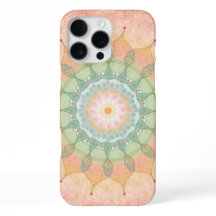 Green Red Yellow Circular Geometric Mandala