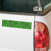 Green Reflections Bumper Sticker (On Truck)