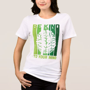 Green Ribbon Warrior &amp; Supporters - Mental Hea Tri-Blend Shirt