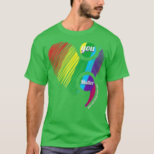 Green Ribbon Warrior Supporters Mental Health Aw T-Shirt