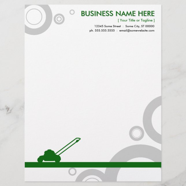 green rings mowing letterhead (Front)