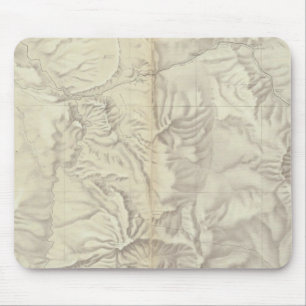 Green River Basin Topographical Mouse Pad