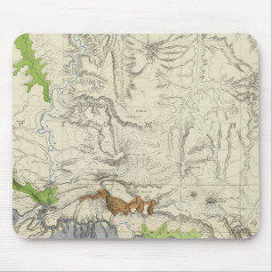 Green River from the Union Pacific Rail Road Map Mouse Pad
