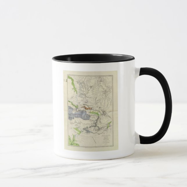 Green River from the Union Pacific Rail Road Map Mug (Right)
