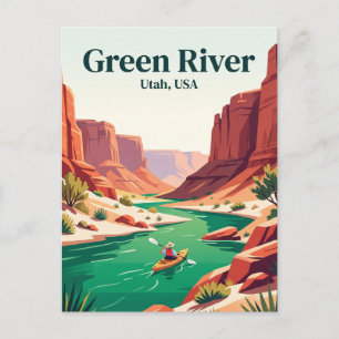 Green River Utah, USA Postcard