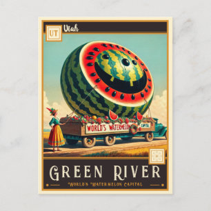 Green River, Utah Vintage Postcard