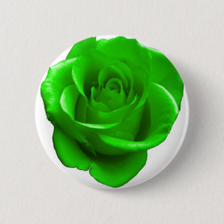 Green Rose Button