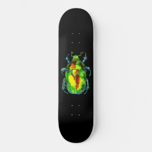 Green Rose Chafer Skateboard