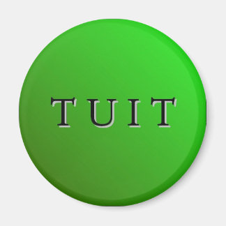 Green Round Tuit Magnet