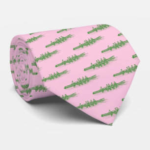 Green Rowing Rowers Crew Team Water Sports Tie