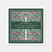 Green Royal Medieval Silver Floral Sword Wedding