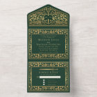 Green Royal Medieval Sword Wedding 