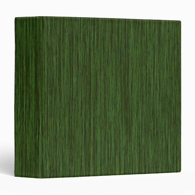 Green Rustic Grainy Wood Background Binder (Front/Spine)