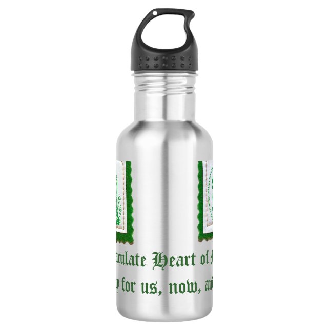Green Scapular Liberty Bottle (Front)