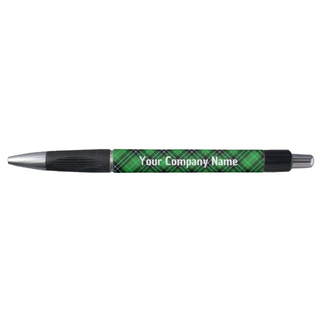 Green Scottish Tartan Plaid  Pen (Front)