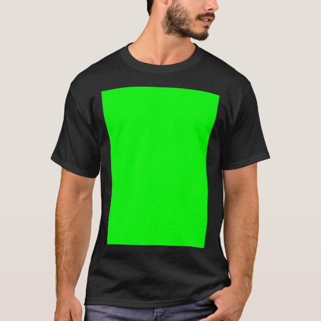 Green Screen Chroma Background For Streaming &amp; T-Shirt (Front)