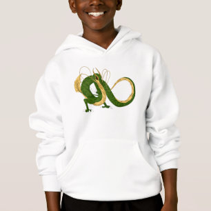 Green Sea Dragon Kid Hoodie