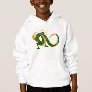 Green Sea Dragon Kid Hoodie