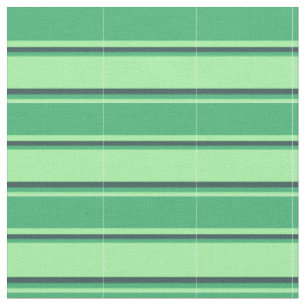 Green, Sea Green, and Dark Slate Gray Colored Fabric