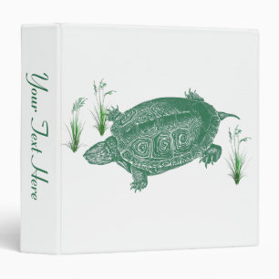 Green Sea Turtle Binder