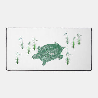 Green Sea Turtle Desk Mat