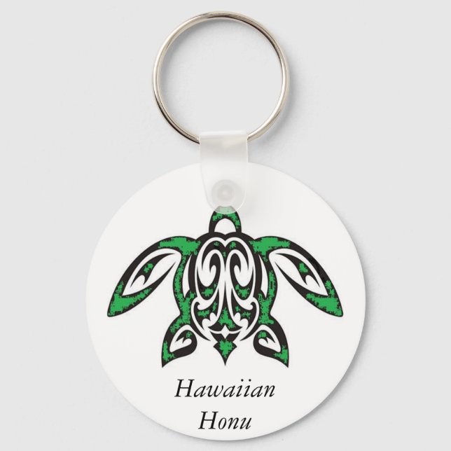 Green sea turtle keychain (Front)