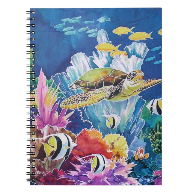 Green Sea Turtle Notebook (Front)