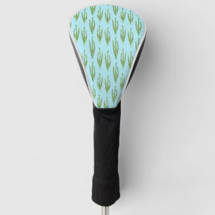 Green Seaweed Ocean Plants Nature Lover Blue Water Golf Head Cover