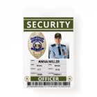 Green Security Guard Create Your Own Employee