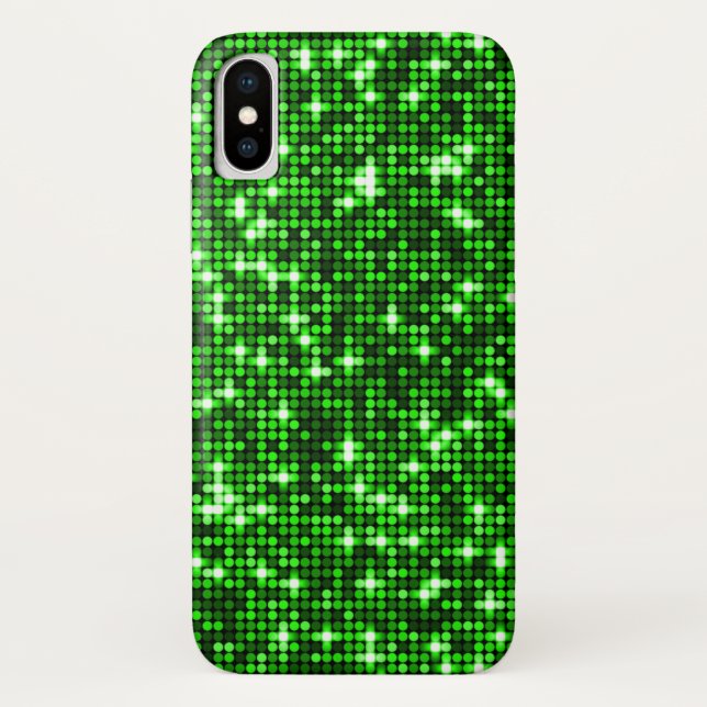 Green Sequins Phone Case (Back)