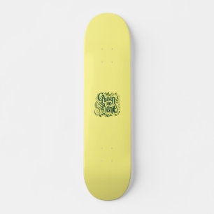 Green Serene  Skateboard