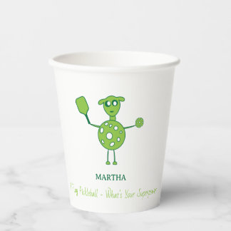 Green Serve & Sip Success Paper Cups