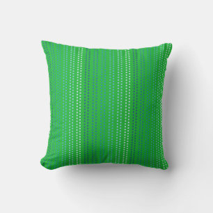 Green -Shades of Blue Changeable Background Colour Outdoor Pillow