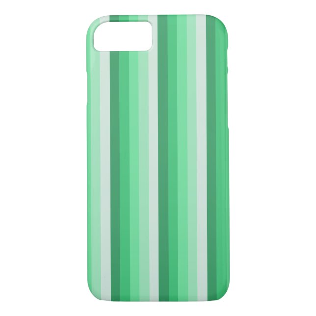Green shadow stripes Case-Mate iPhone case (Back)
