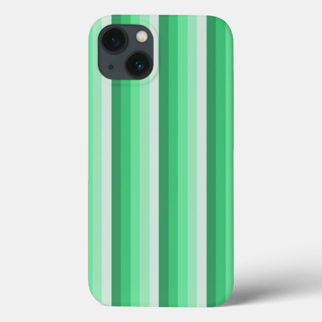 Green shadow stripes Case-Mate iPhone case (Back)