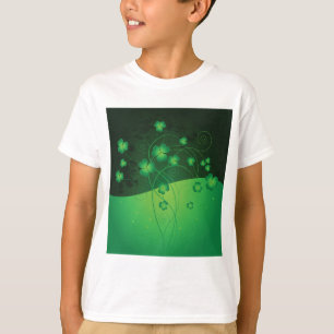 Green Shamrock Clover St Patrick’s Day Luck T-Shirt