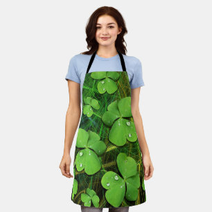 Green Shamrock St Patrick's iPhone 5 Case-Mate Apron