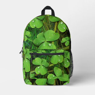 Green Shamrock St Patrick's iPhone 5 Case-Mate Printed Backpack