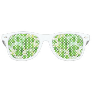 Green Shamrock St Patrick's iPhone 5 Case-Mate Retro Sunglasses