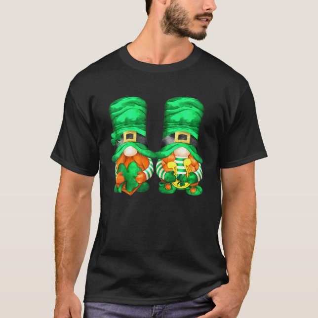 Green Shamrock T-Shirt (Front)