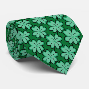 Green Shamrock Tie
