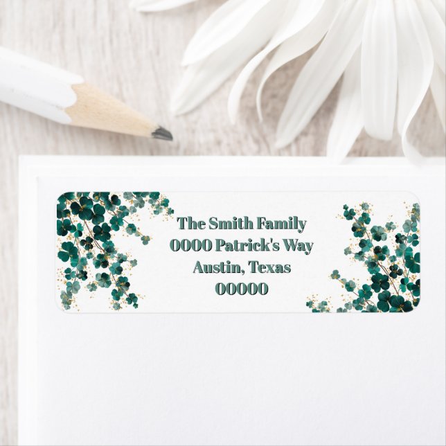 Green Shamrocks and Gold  (En situation)