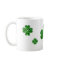 Green Shamrocks Irish St. Patrick's Day Coffee Mug