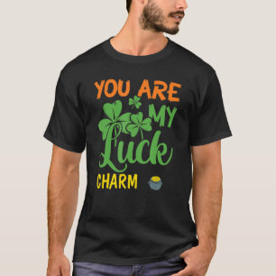 Green Shamrocks St Patrick S Day You Are My Lucky  T-Shirt