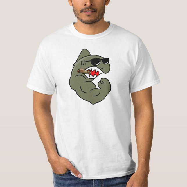 GREEN SHARKS T-Shirt No name (Front)