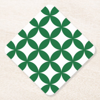 Green Shippo Diamond Coaster