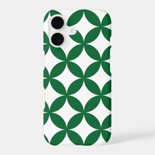Green Shippo iPhone 11 Case (Back)