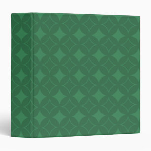 Green Shippo pattern Binder