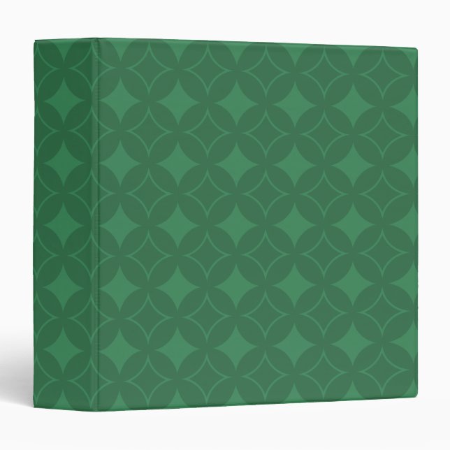 Green Shippo pattern Binder (Front/Spine)
