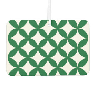Green Shippo Rectangle Air Freshener